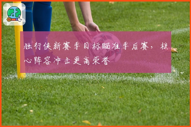 独行侠新赛季目标瞄准季后赛，核心阵容冲击更高荣誉